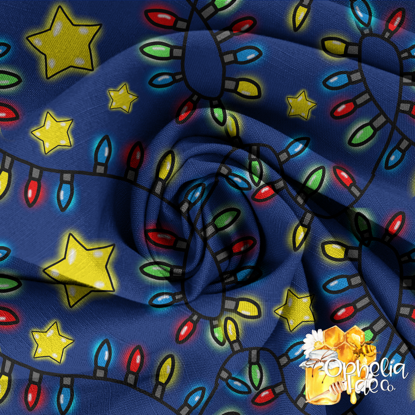 Christmas Lights Digital Download | Seamless