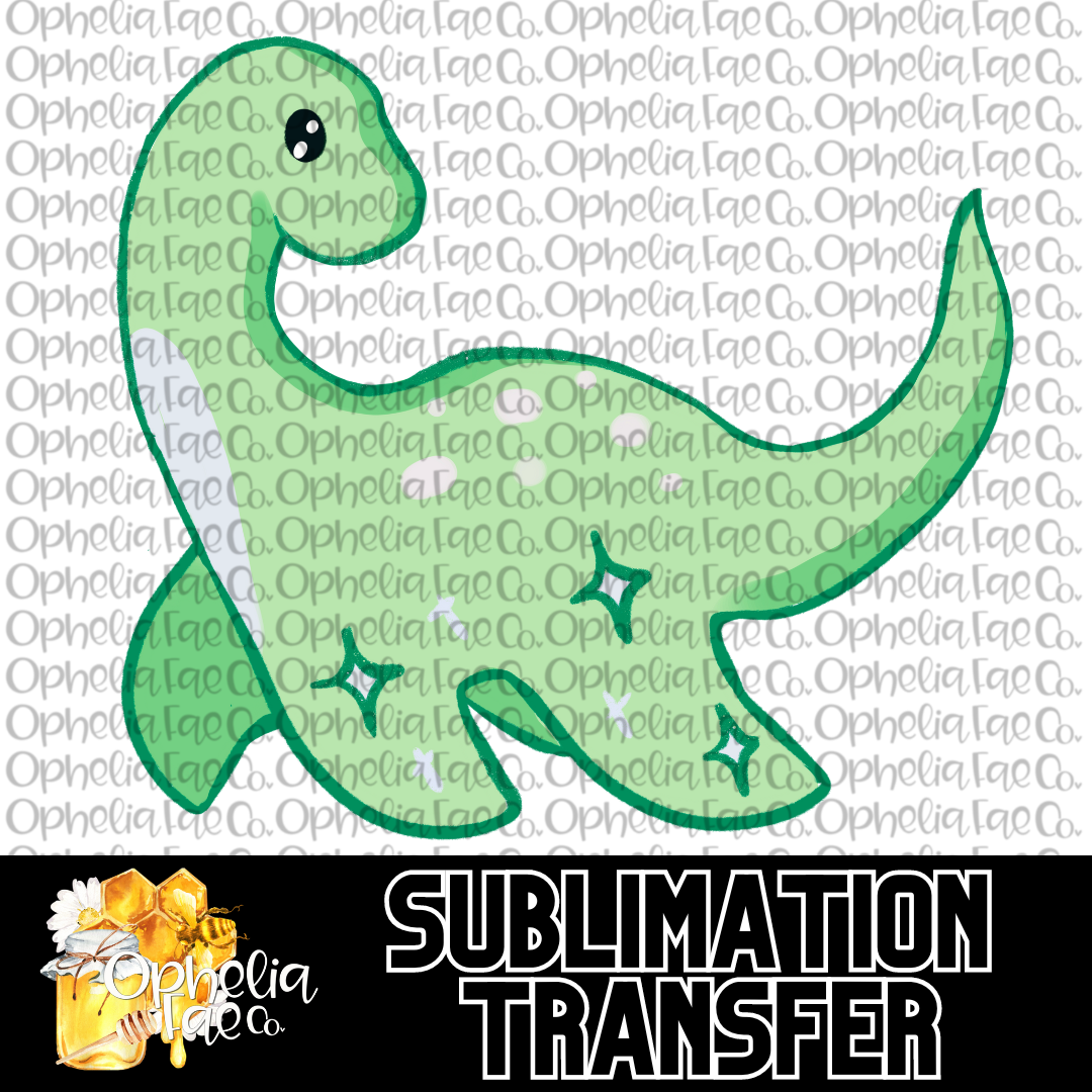 Ghost Nessie - Sublimation Transfer