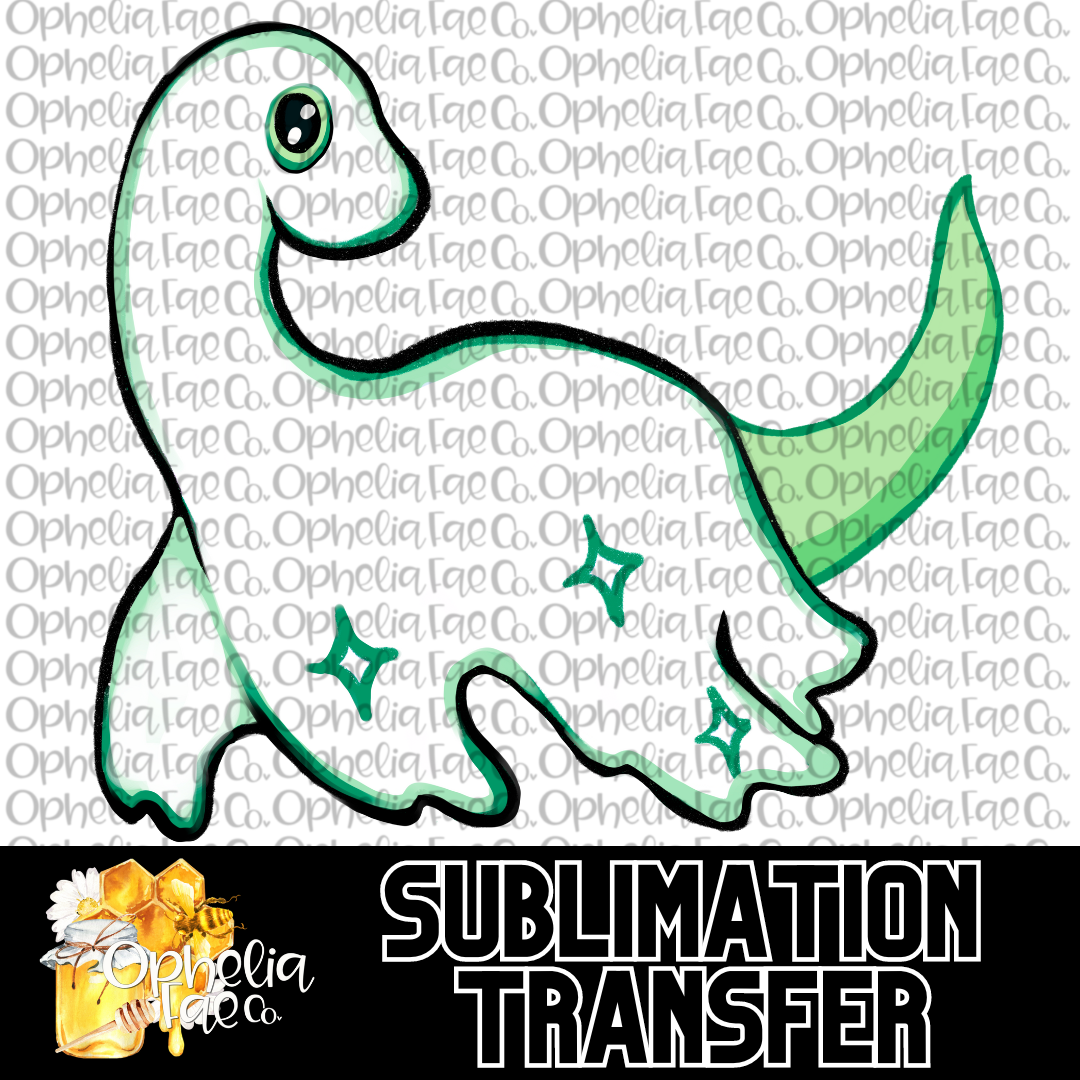 Ghost Nessie - Sublimation Transfer