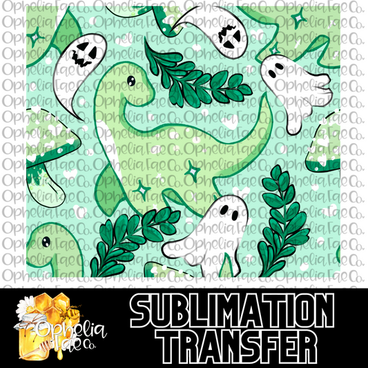 Ghost Nessie is really just the ghost of a dinosaur - Sublimation Transfer