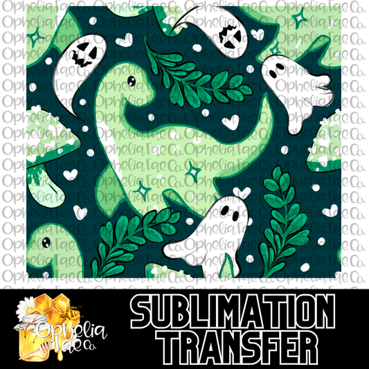 Ghost Nessie is really just the ghost of a dinosaur - Sublimation Transfer