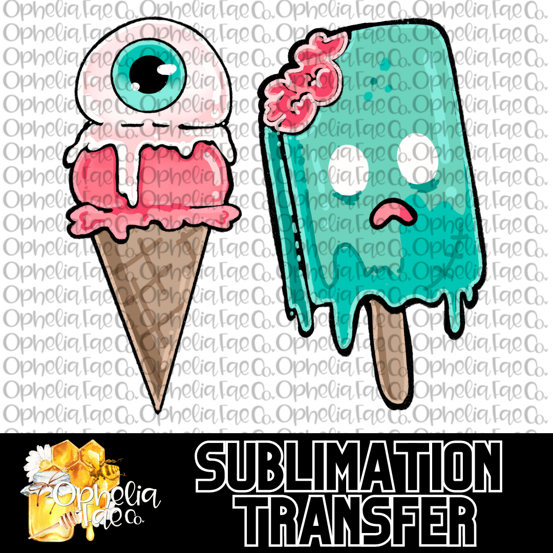 Zombie - Sublimation Transfer