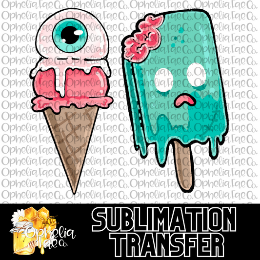 Zombie - Sublimation Transfer