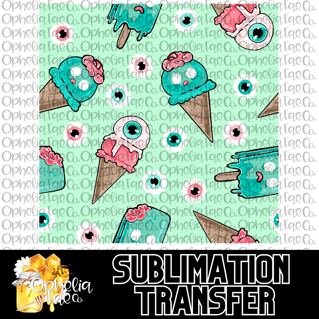 Zombie - Sublimation Transfer