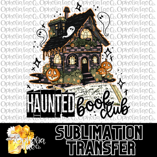 Haunted Book Club - Sublimation Transfer