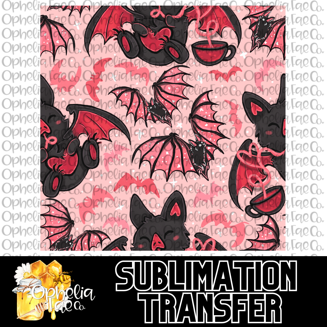 Bat - Sublimation Transfer