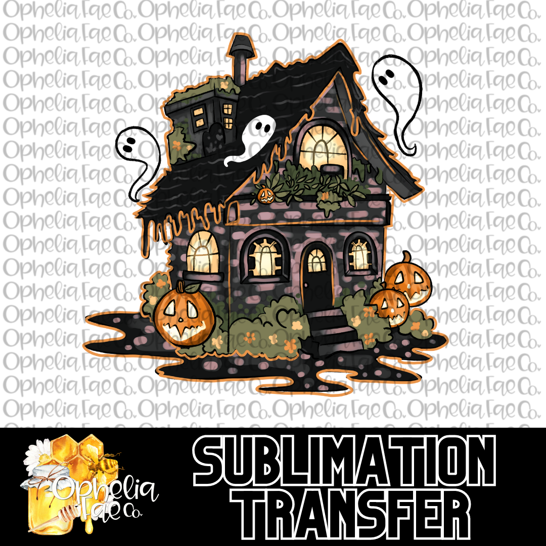 Haunted Book Club - Sublimation Transfer