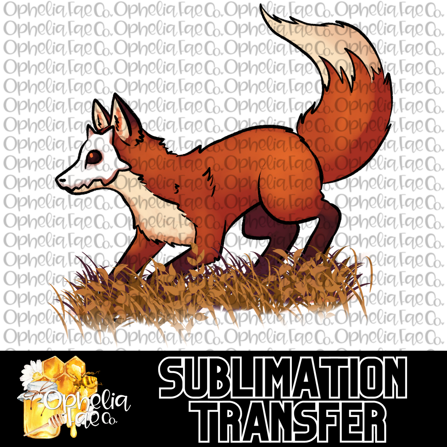 Fox Familiar - Sublimation Transfer