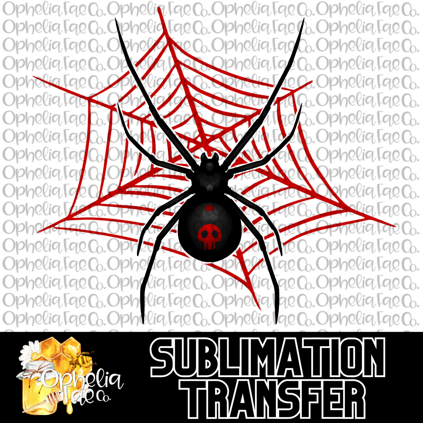 Spider Familiar - Sublimation Transfer