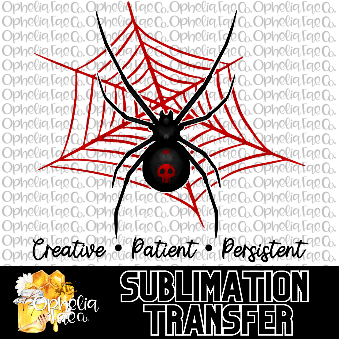 Spider Familiar - Sublimation Transfer