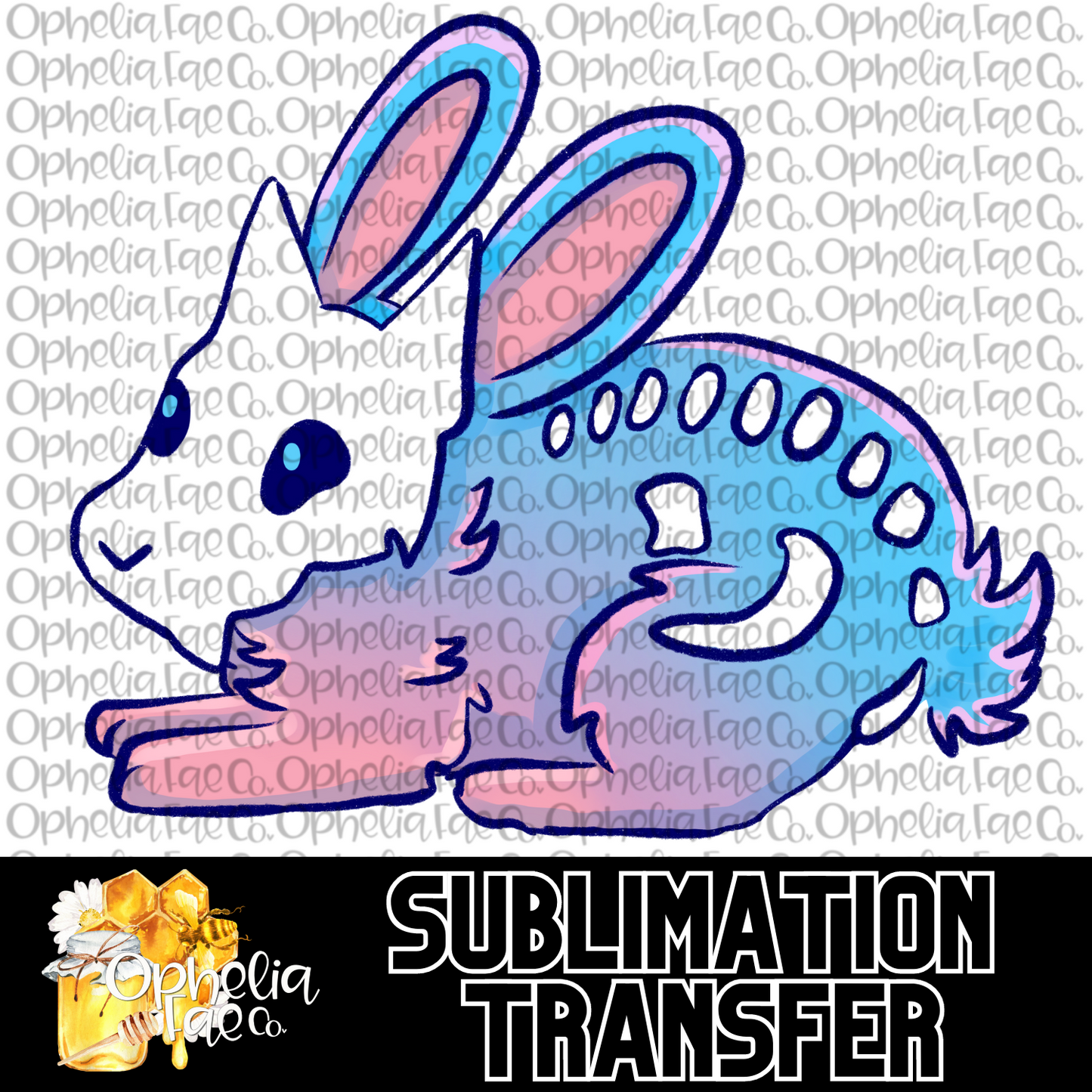 Rabbit Familiar - Sublimation Transfer