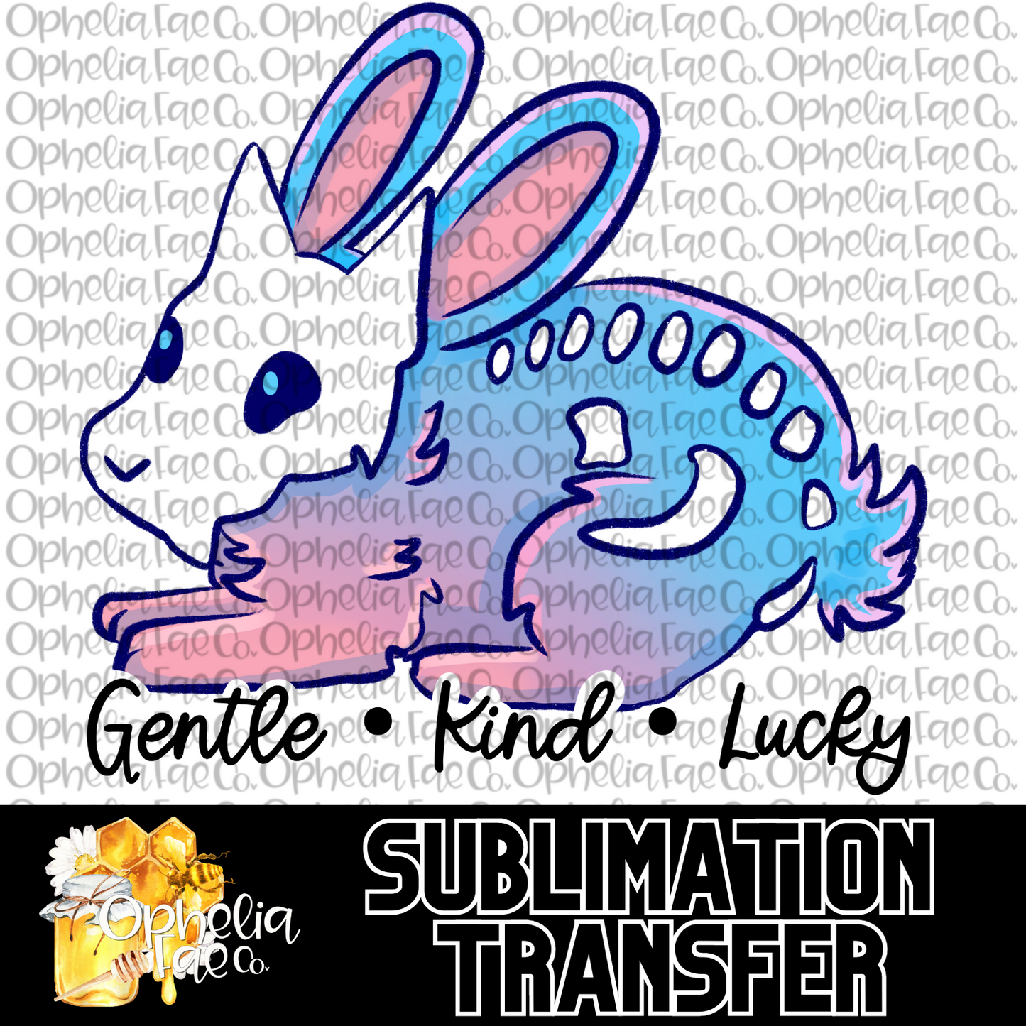 Rabbit Familiar - Sublimation Transfer