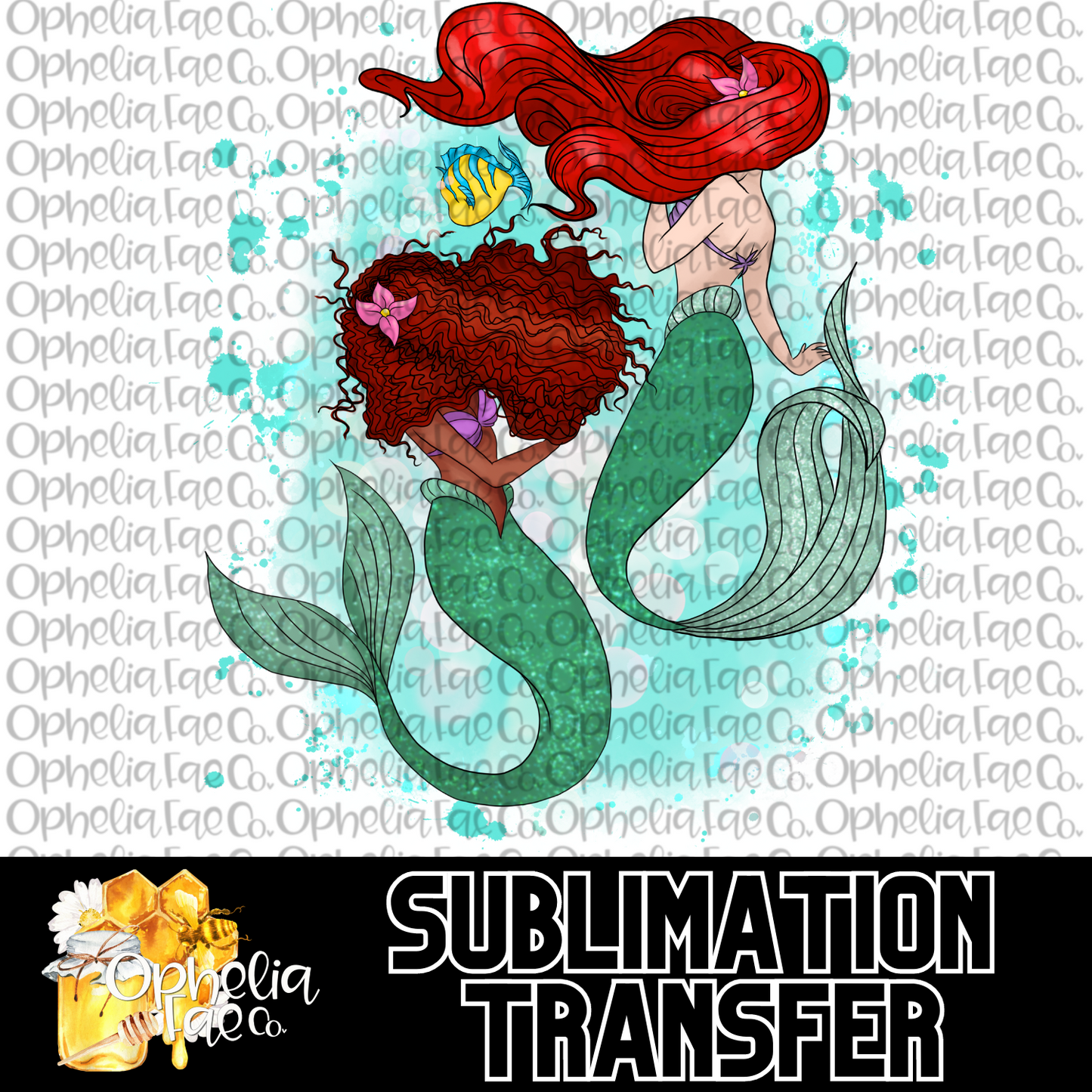 Mermaids - Sublimation Transfer