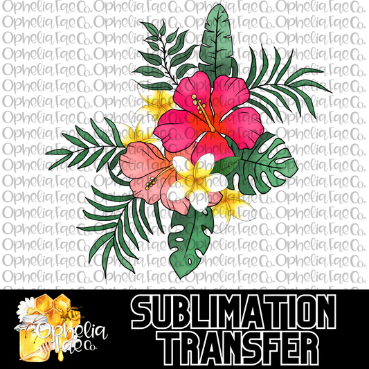 Floral - Sublimation Transfer