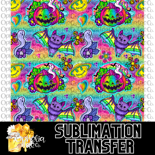 Neon Halloween - Sublimation Transfer