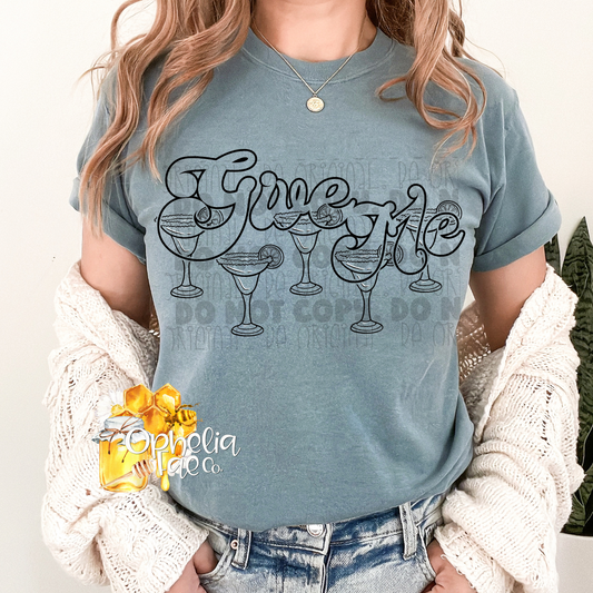 Give me five margaritas PNG Digital Download