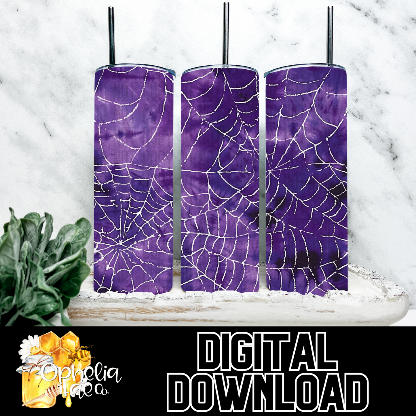 Tie Dye Spiderweb Digital Download | Seamless