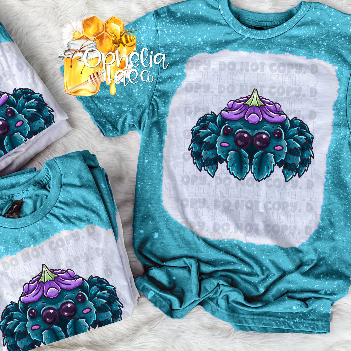 Teal Spider T-Shirt