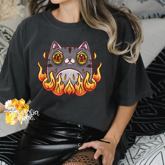 Fire Kitty T-Shirt