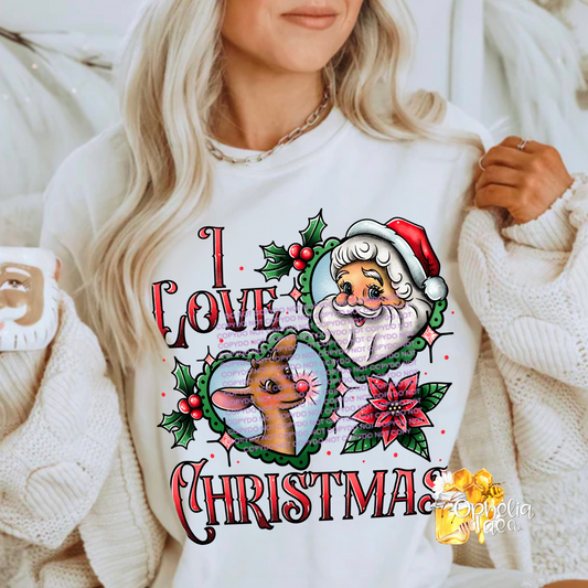 I Love Christmas T-Shirt