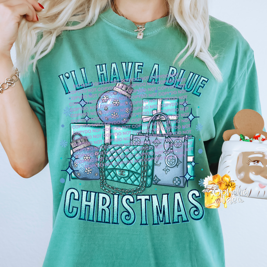 I'll have a blue Christmas T-Shirt