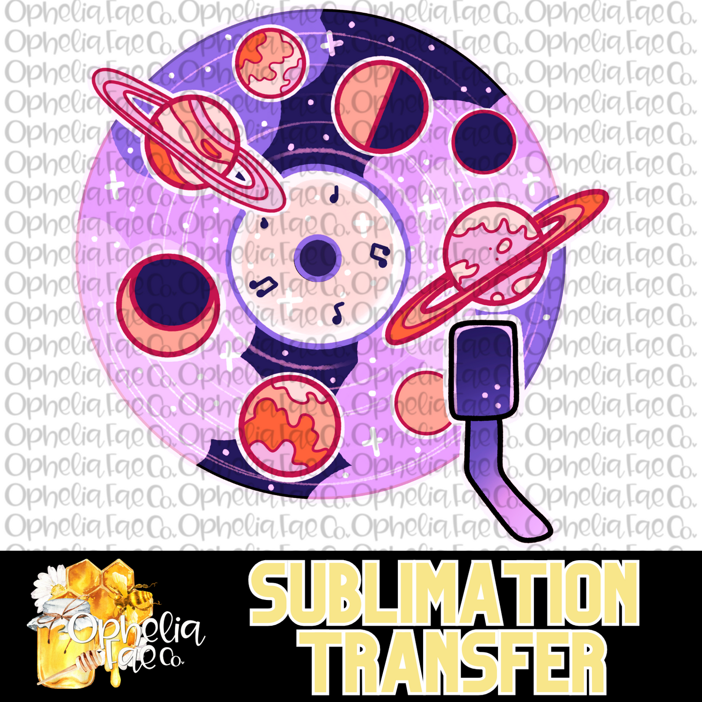 Hextober Planetary - Sublimation Transfer