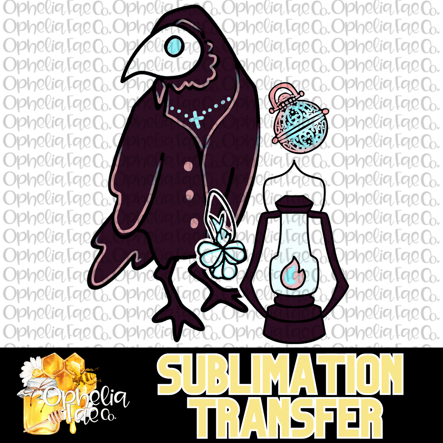 Hextober Raven - Sublimation Transfer