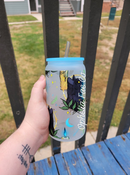 Void Kitty - 16oz Glass Can