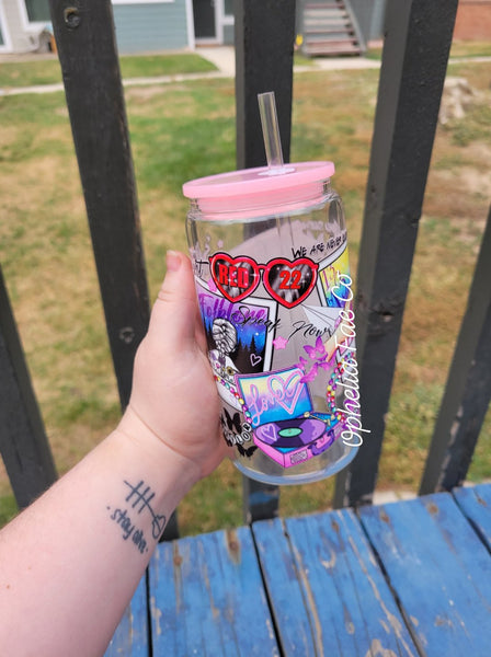 Swiftie Eras - 16oz Glass Can