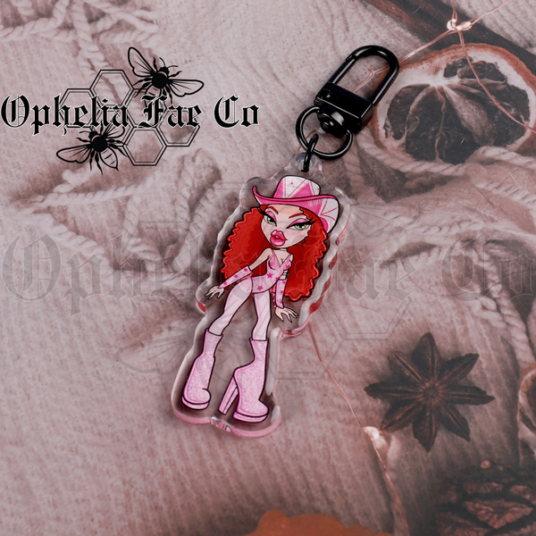 Pink Pony Club CR 2.5" Keychain