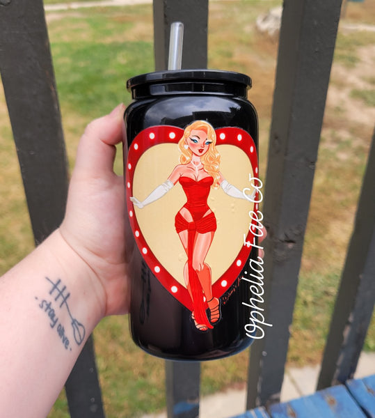 Sabrina - 16oz Glass Can