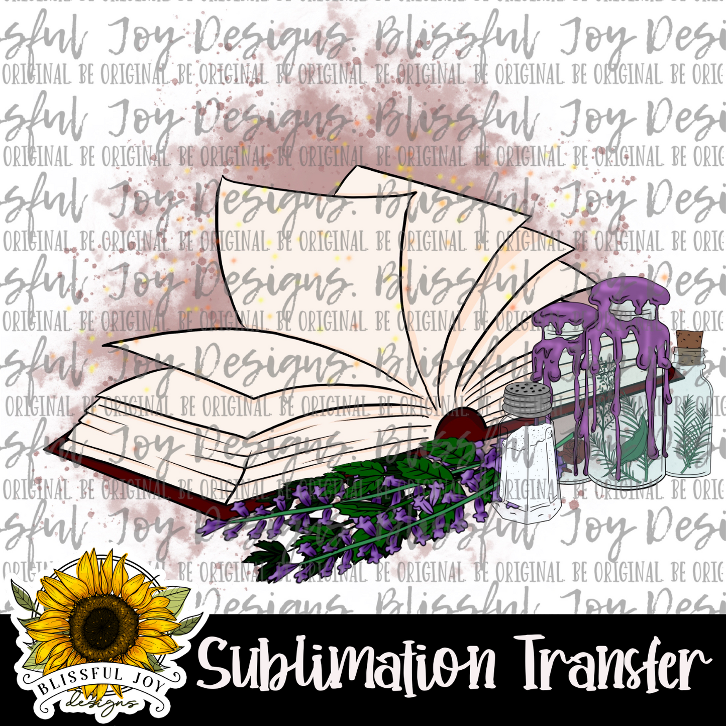 Magical Books - Sublimation Transfer