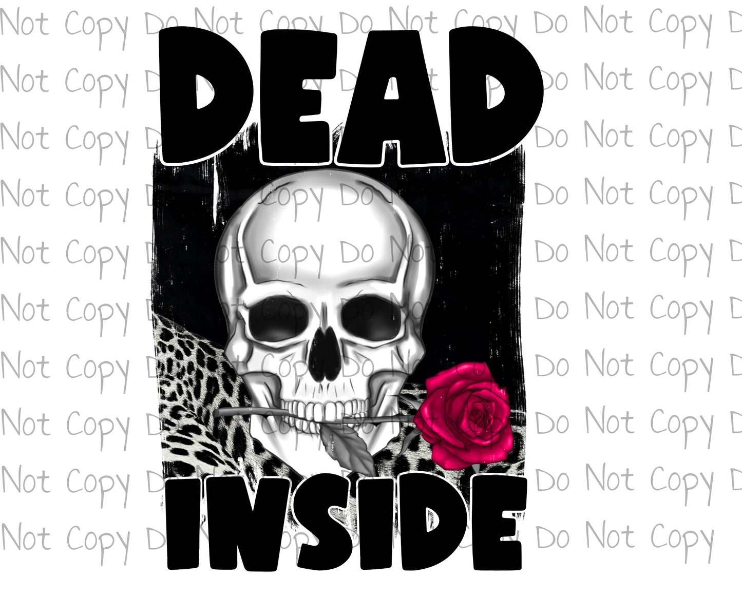 Dead Inside - Sublimation Transfer