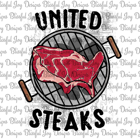 United Steaks - Sublimation Transfer