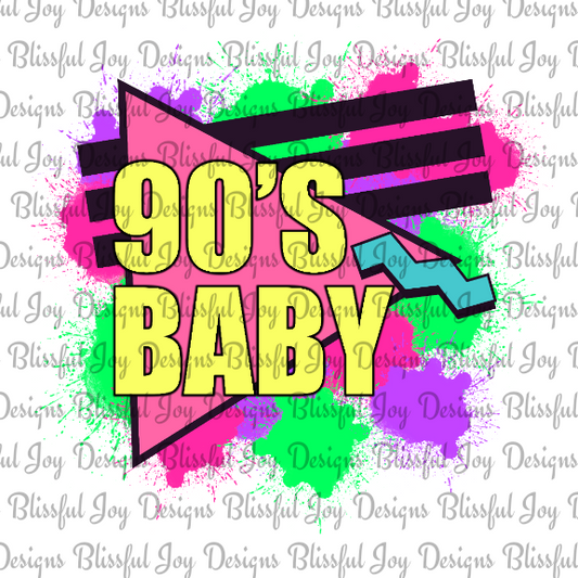 90's Baby - Sublimation Transfer