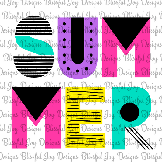 Summer - Sublimation Transfer