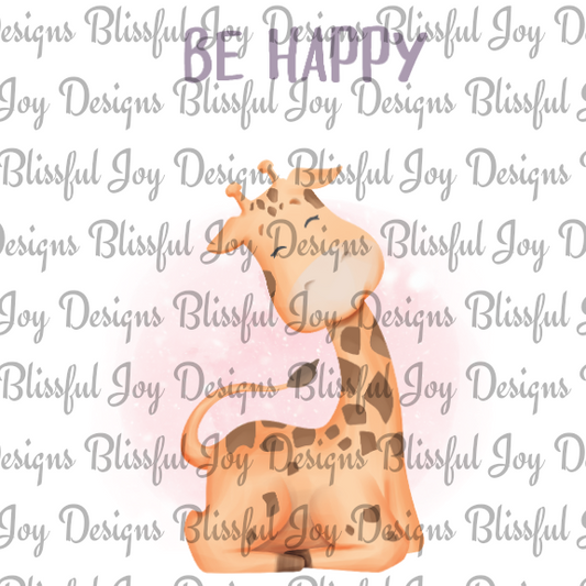 Be Happy - Sublimation Transfer