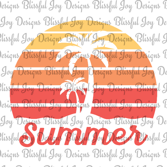 Summer - Sublimation Transfer