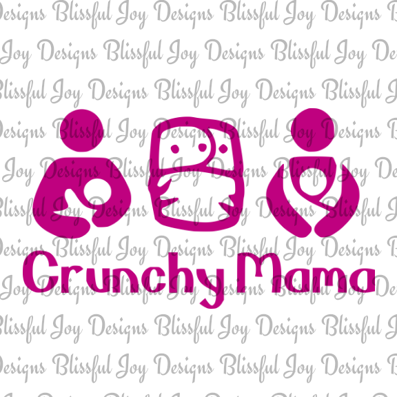 Crunchy Mama - Sublimation Transfer