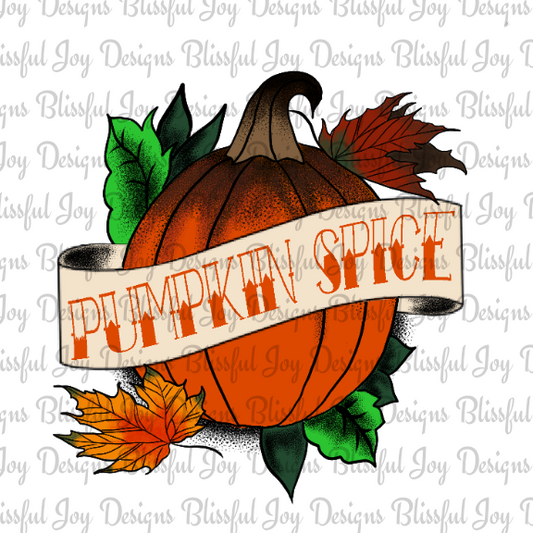 Pumpkin Spice - Sublimation Transfer