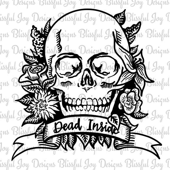 Dead inside - Sublimation Transfer