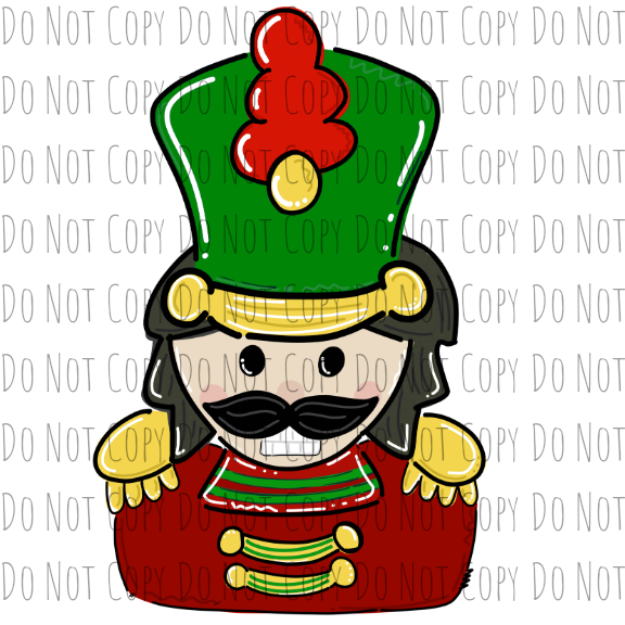 Dark Green Toy Soldier - Sublimation Transfer