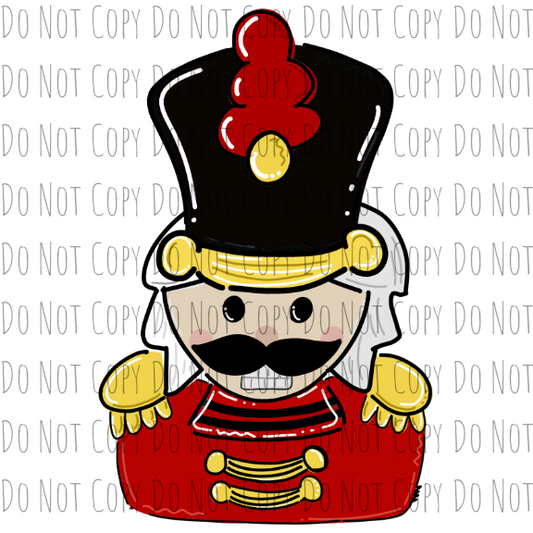 Black Toy Soldier - Sublimation Transfer