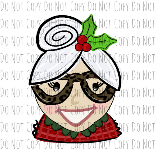 Mrs. Claus - Sublimation Transfer