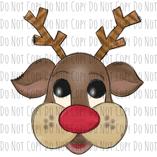 Reindeer Boy - Sublimation Transfer