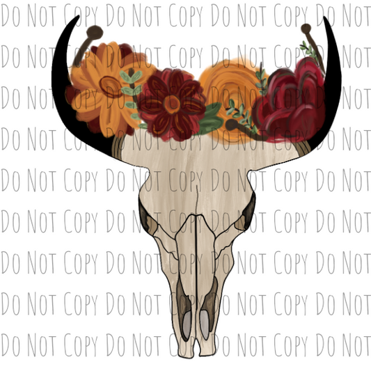 Deer Skull - Sublimation Transfer