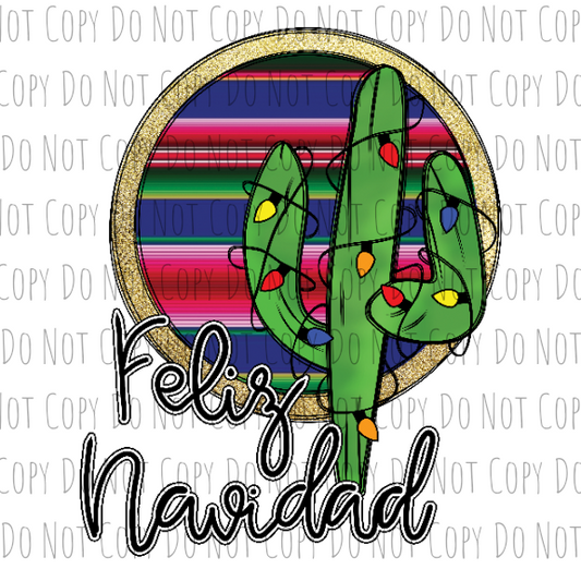 Feliz Navidad - Sublimation Transfer