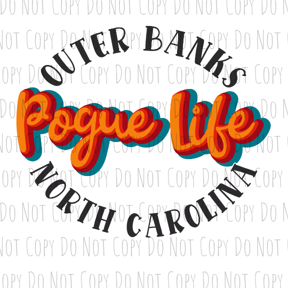 Pogue life - Sublimation Transfer