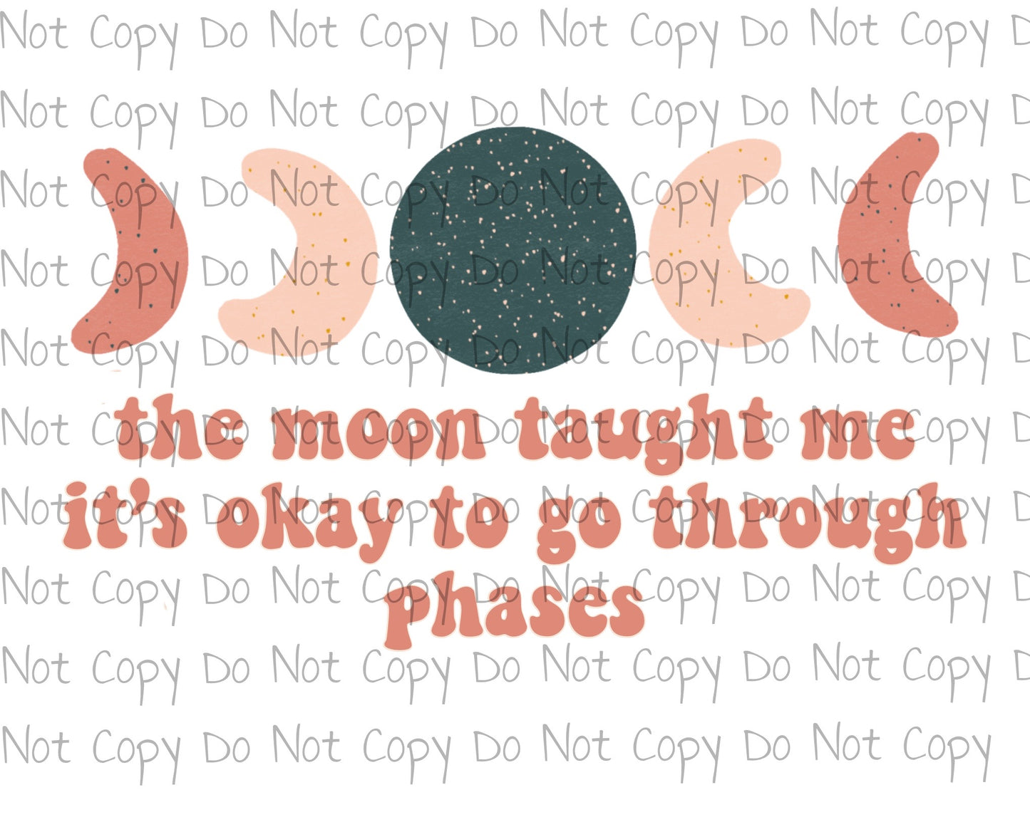 It’s okay to go through phases - Sublimation Transfer