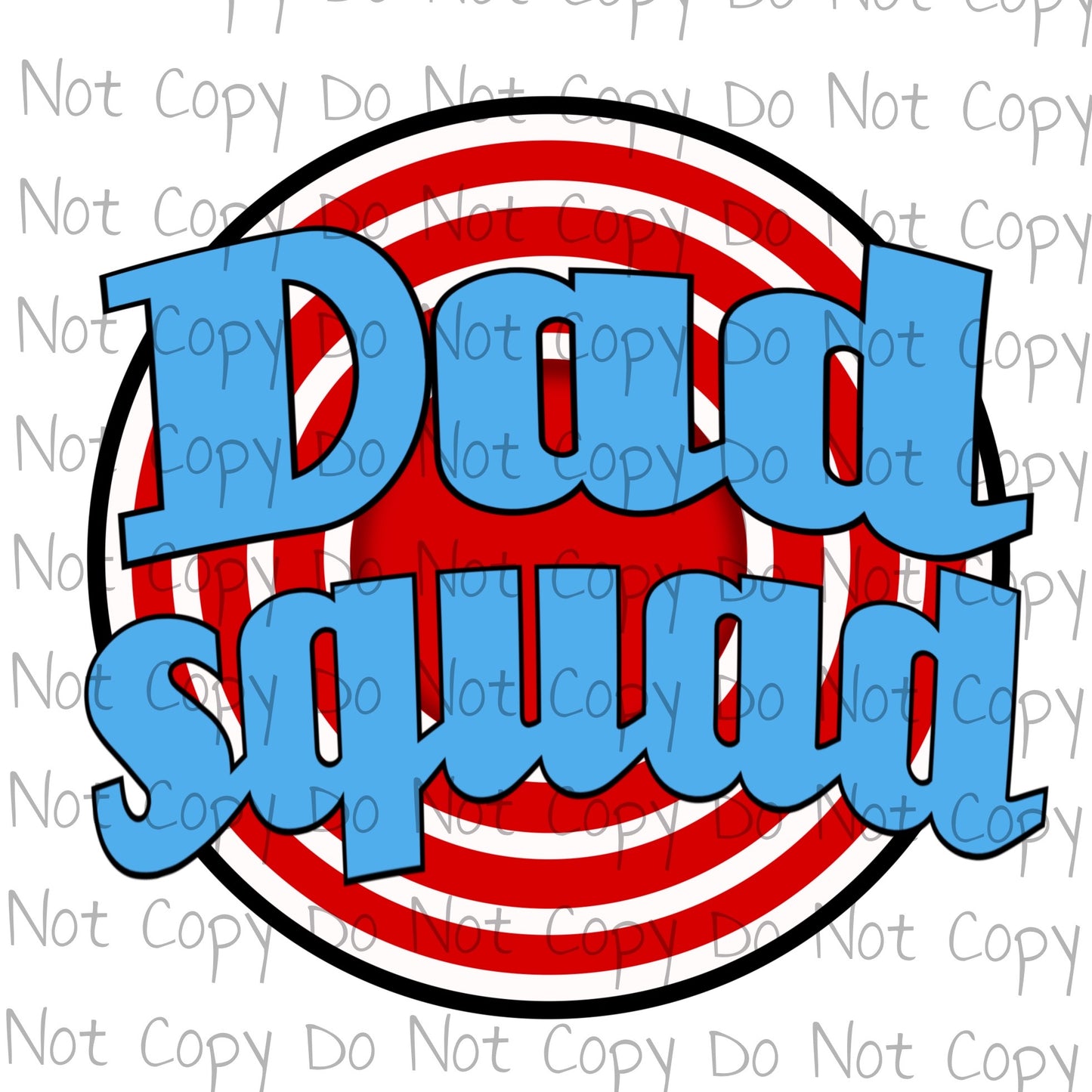 Dad Squad - Sublimation Transfer